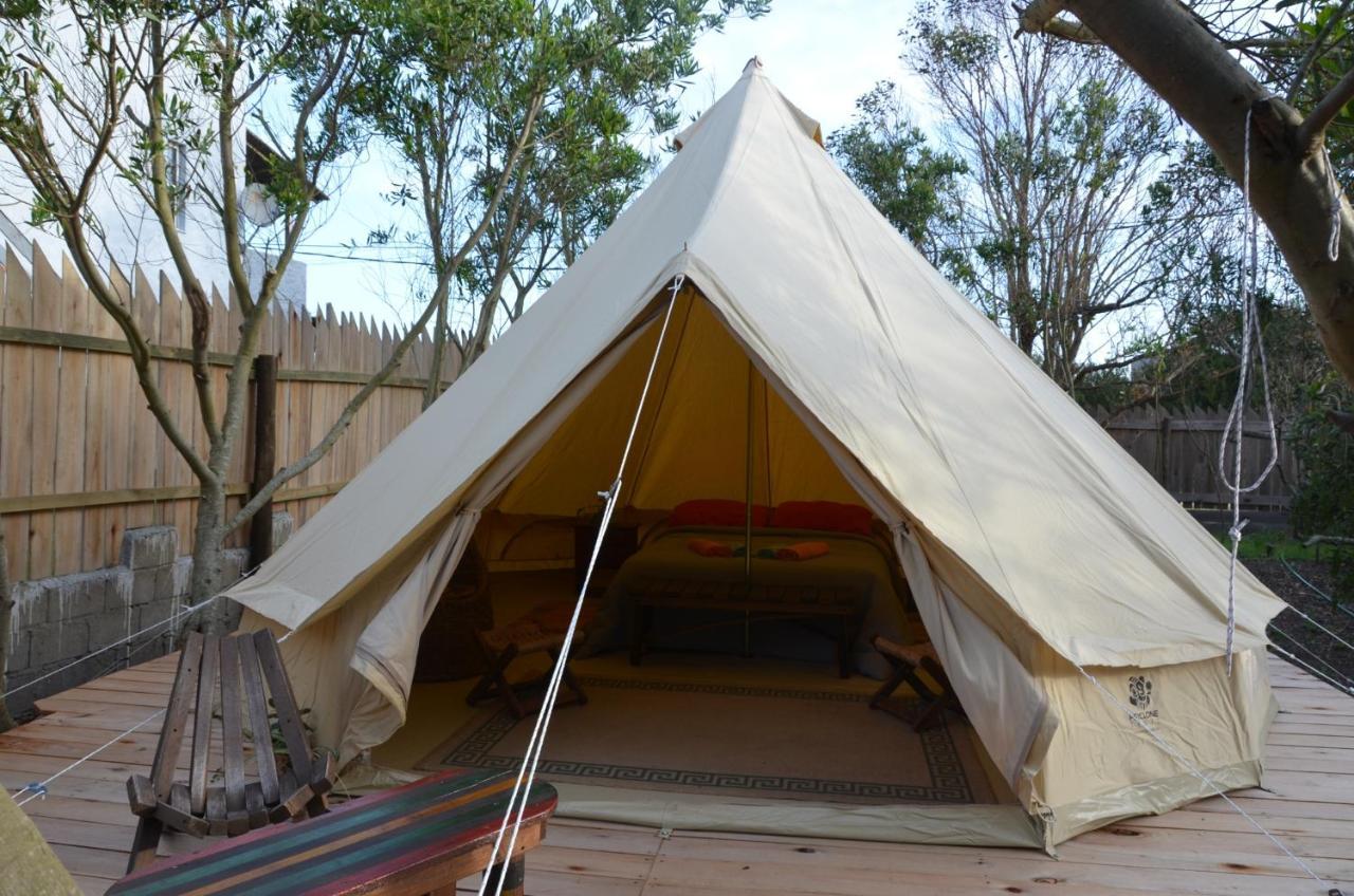 לה פלומה La Brujula Hostel מראה חיצוני תמונה